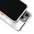 Clemson University White Jersey iPhone 13 Pro Max Clear Case